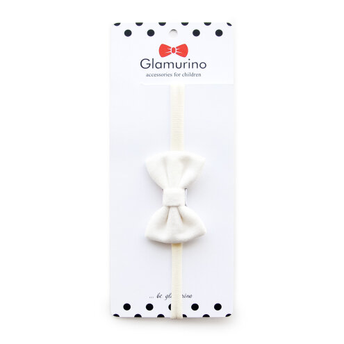 Headband Glamurino Style ivory