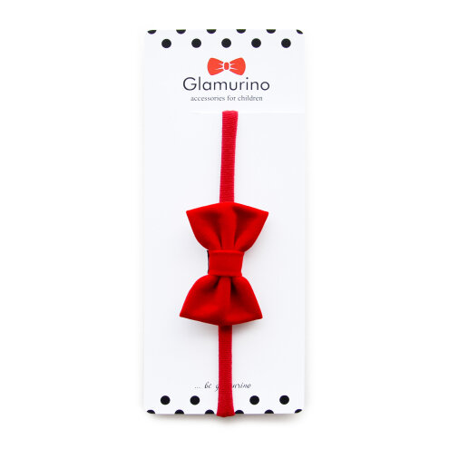 Headband Glamurino Style red