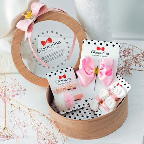 Gift set for girls 100% Pink Princess