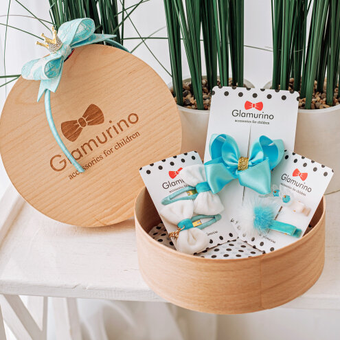 Gift kit for girls 100% Azure Princess