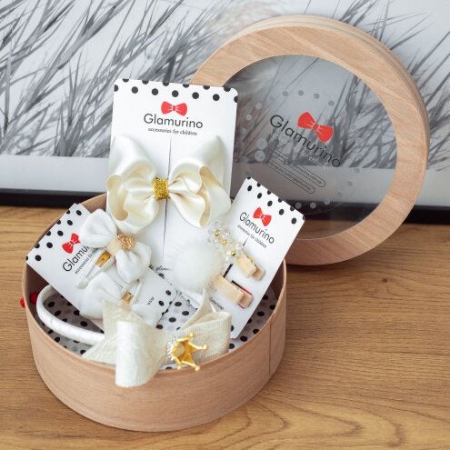 Gift Set for Girls 100% Cream Princess