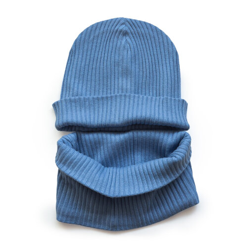 Hat and scarf for the girl Blue