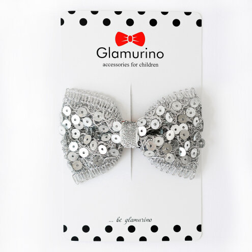 Little Snow Queen hair bow
