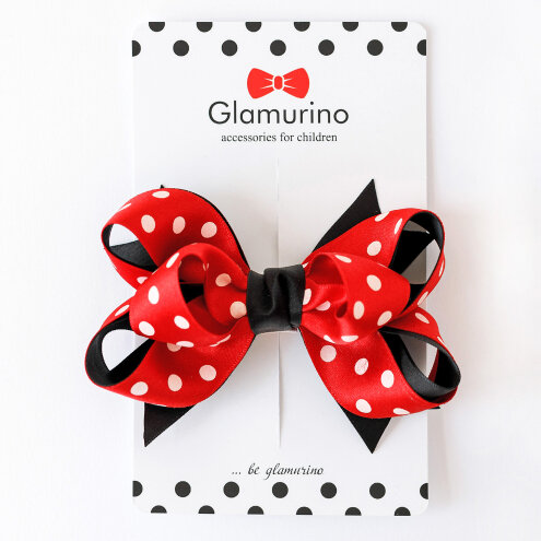 Disney Story hair bow