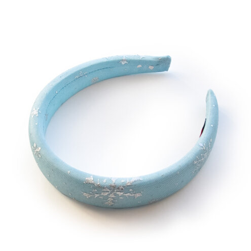 Hair hoop Classic Snowflake blue