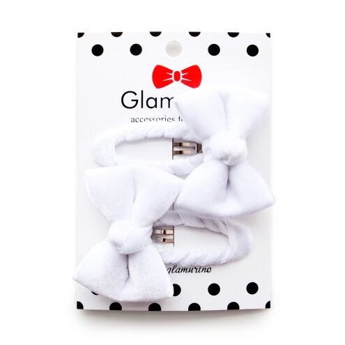 Margo's hair clips white