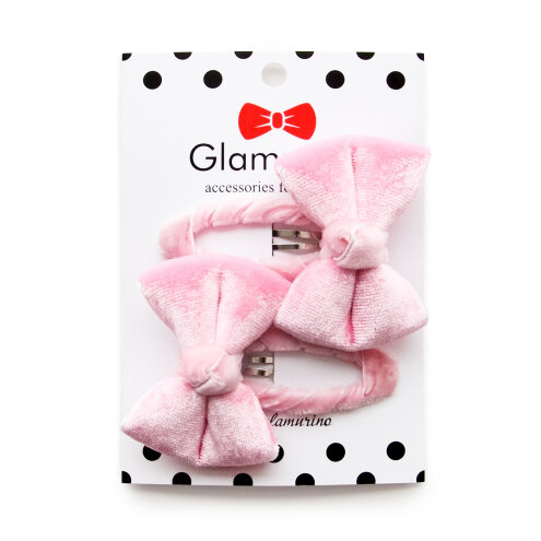 Margo hair clips pink